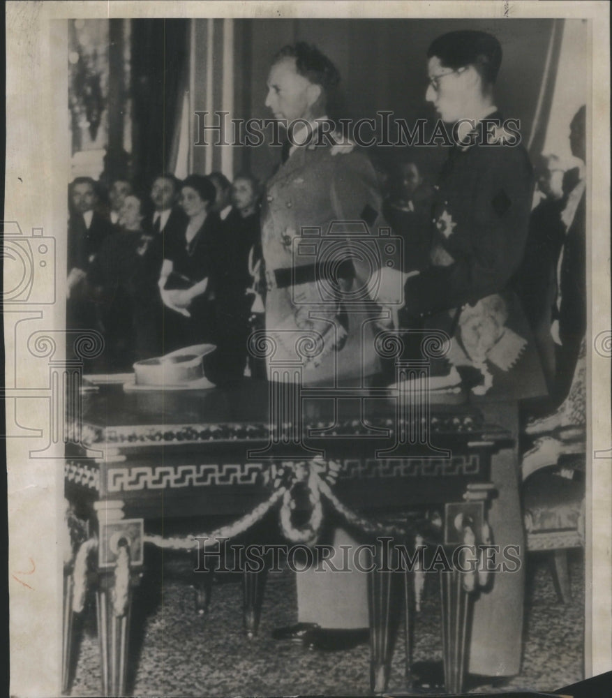 1951 King Leopold Cedes Throne to His Son, King Baudouin-Historic Images