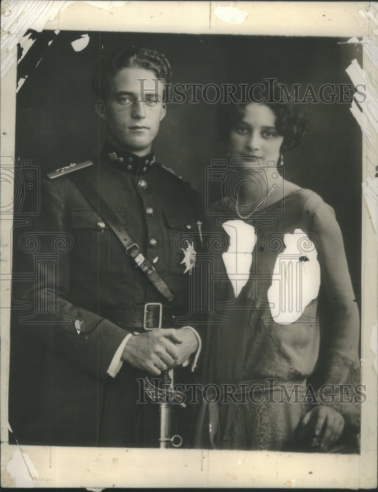 1934 King Leopold and wife Princess Astrid - Historic Images