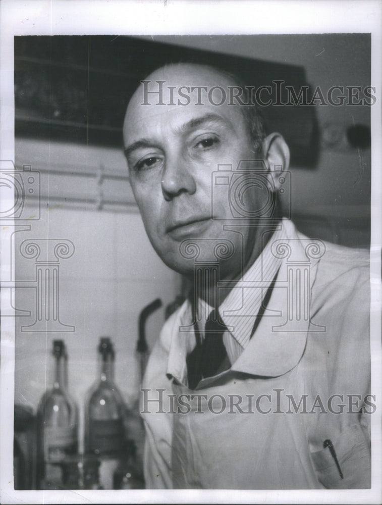 1955 Professor Pierre Lepine Chief Pasteur Institute Virus Service - Historic Images