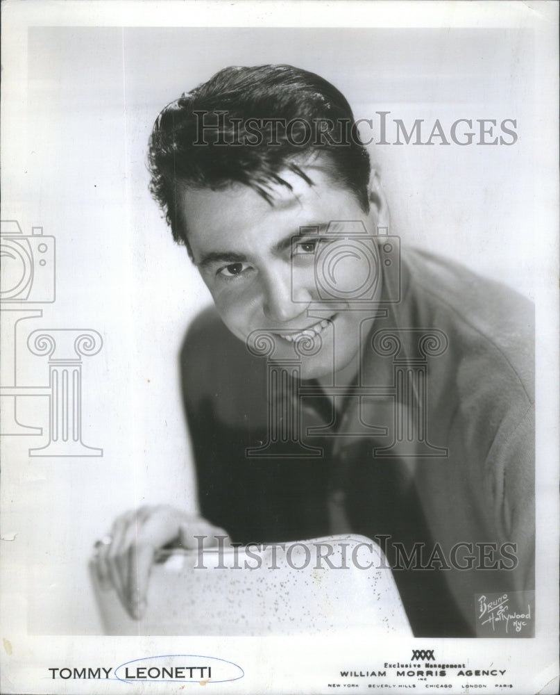 1982 Tommy Leonetti American pop singer songwriter actor ATN7 - Historic Images