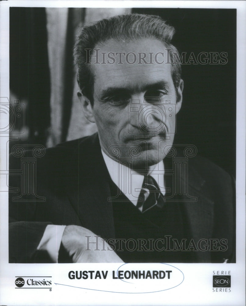 1977 Gustav Leonhardt Dutch Musician &amp; Conductor - Historic Images