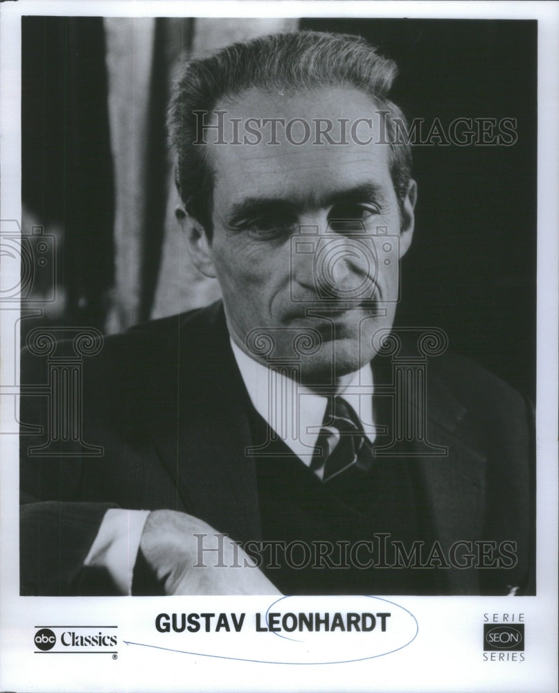 1977 Gustav Leonhardt Dutch Musician & Conductor - Historic Images