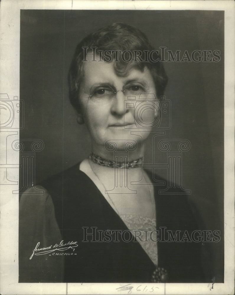 1931 Mrs William S Hefferan First Vp Of The Womens City Club