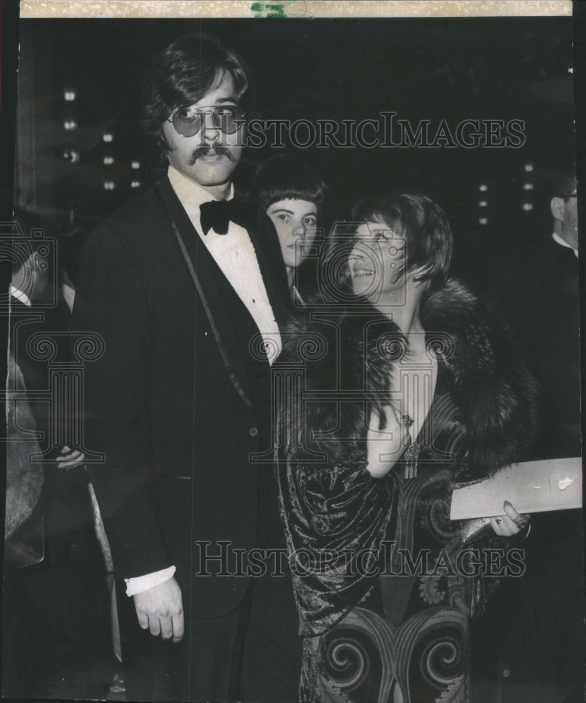 1970 Mr. and Mrs Mark Heisten at the Metropolitan Opera - Historic Images