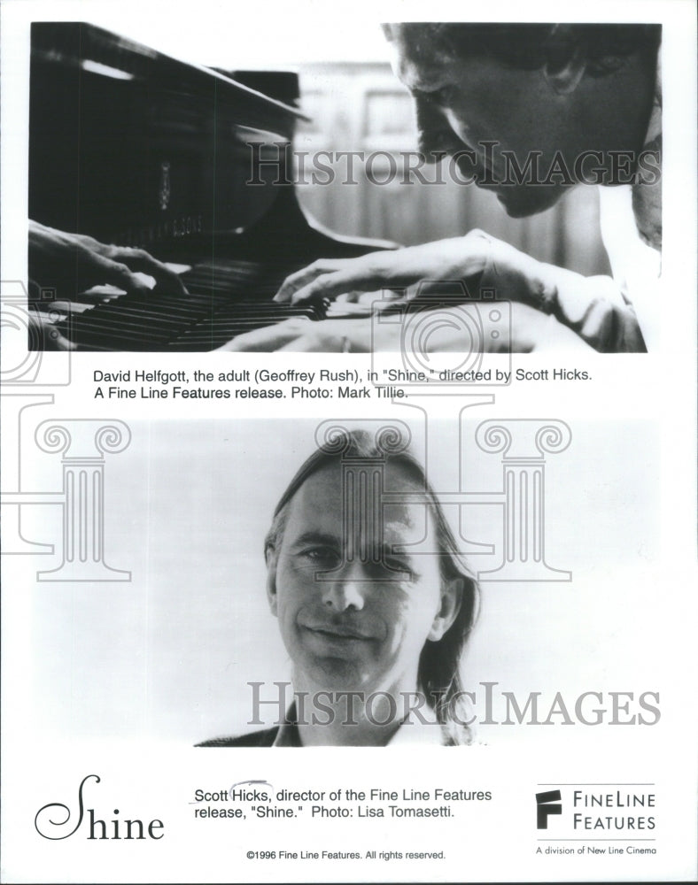 1996 Press Photo Geoffrey Rush Actor Movie Producer Shine- RSA88341-Historic Images