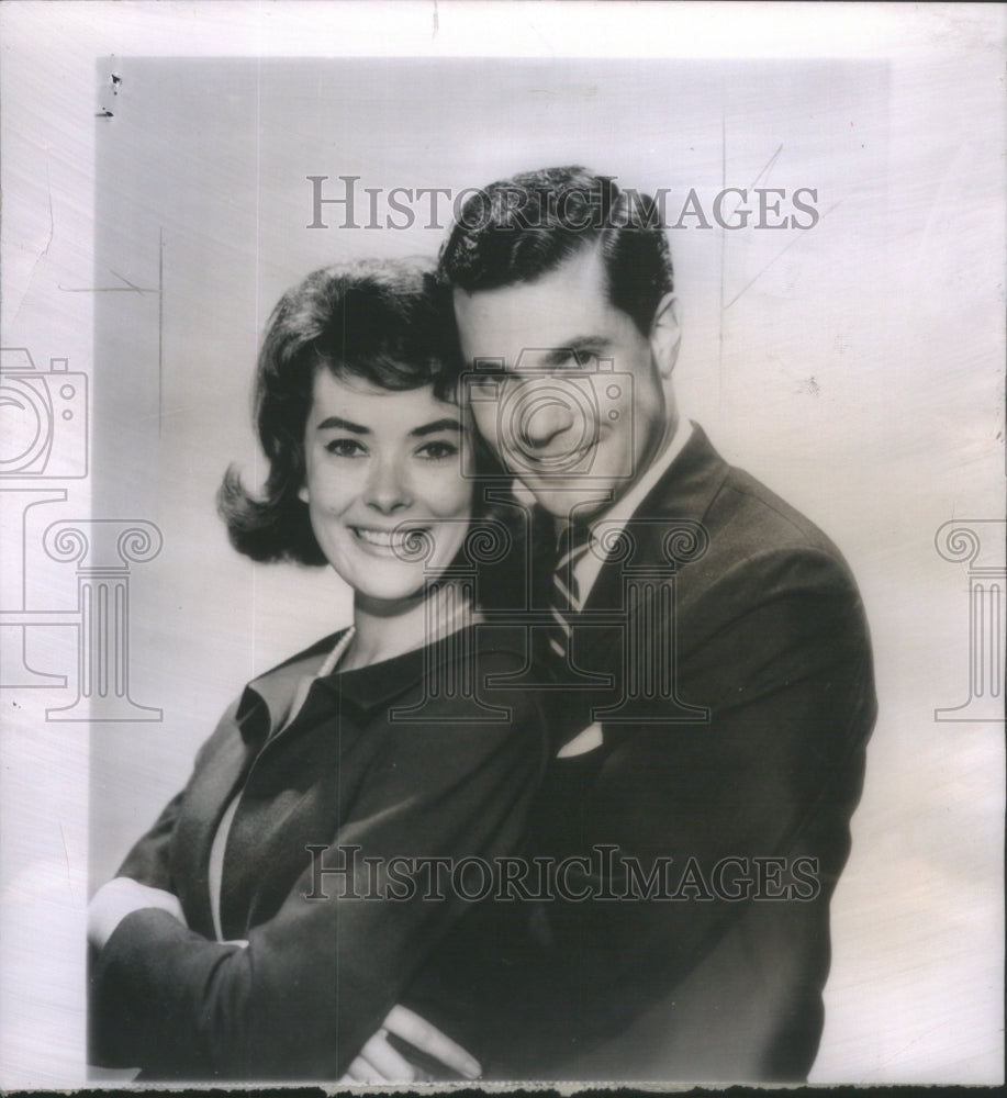 1963 Actor Dwayne Hickman and Actress Carol Christiansen-Historic Images