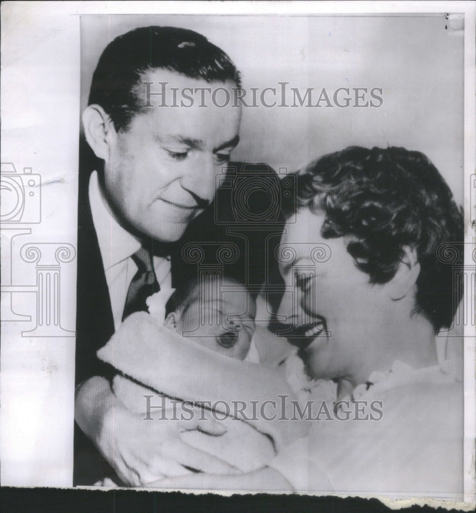 1956 Movie Star Olivia De Havilland-Three Day Baby Giselle -Paris - Historic Images