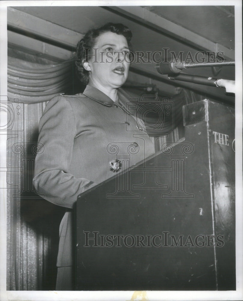 1954 Irene Galloway Director National Catholic Educational Meeting - Historic Images