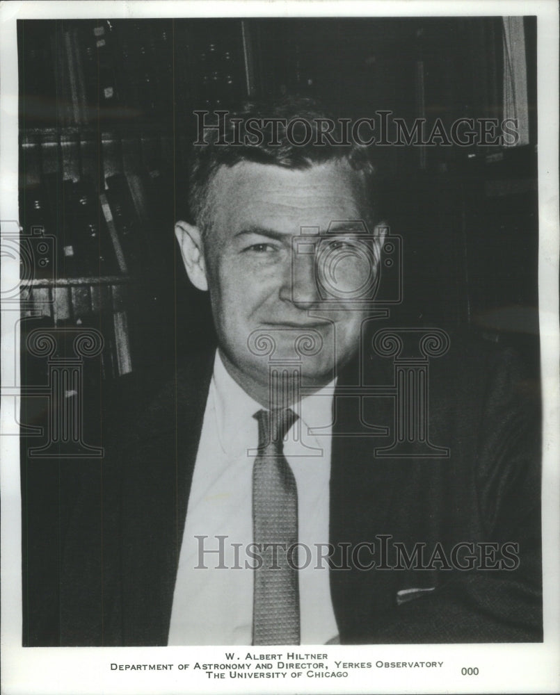1969 William Albert Hiltner American Astronomer Work Lead Discovery - Historic Images