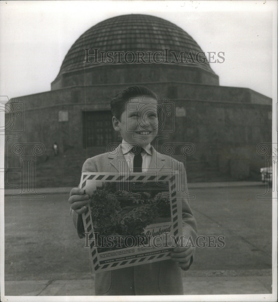 1959 Guiding Child actor Eddie Hodges star Oriental Chicago Adler - Historic Images