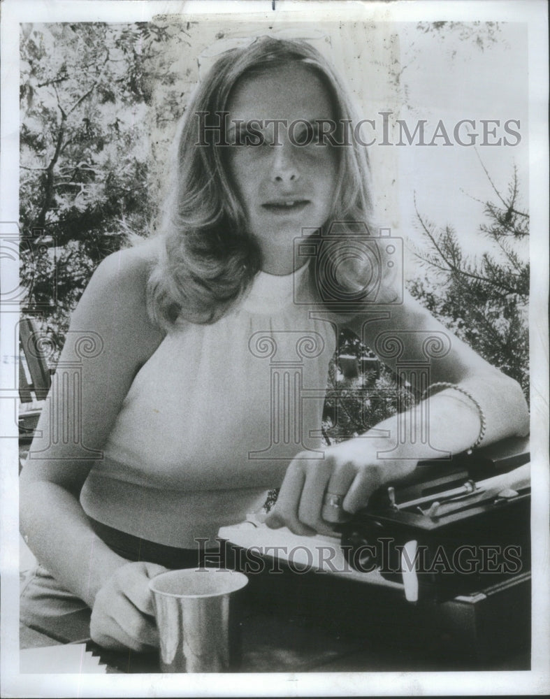 1974, Linda Hoffman, editor and publisher- RSA89173 - Historic Images