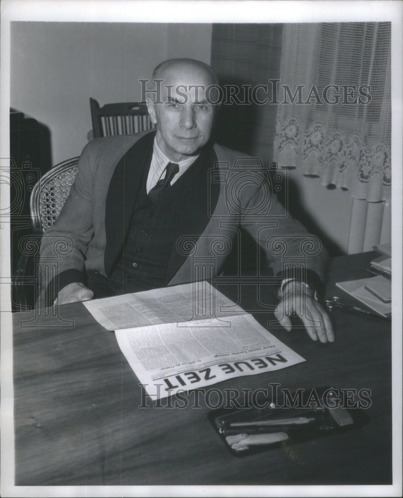 1948, Jakob Kaiser Minister for German Reunification in the West Germ - Historic Images