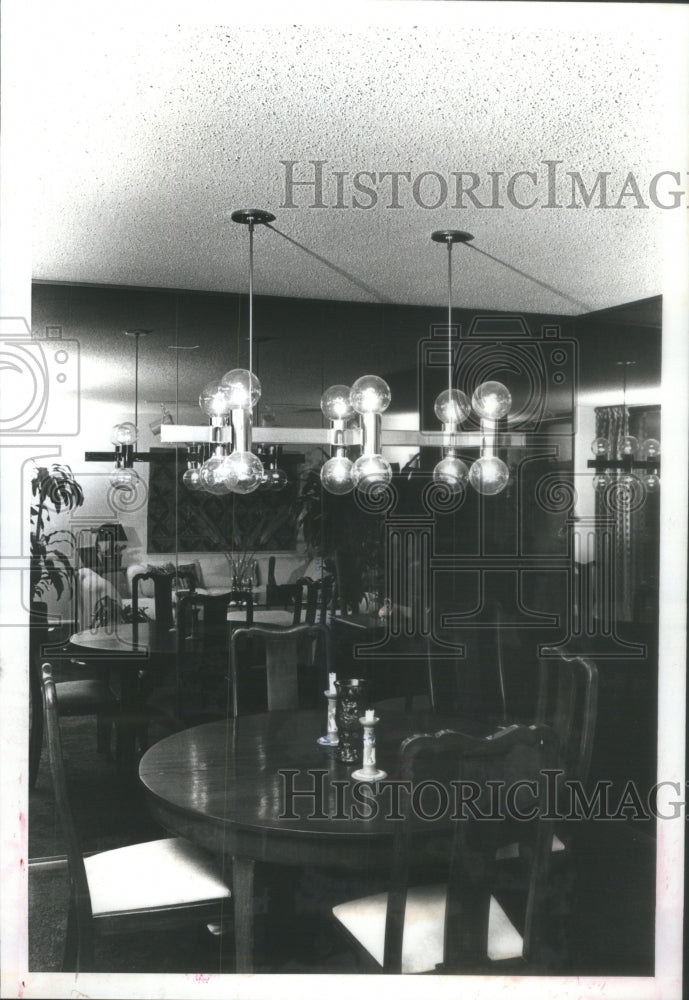 1980 Karen Kalish Television Consumer Work Desk-Bedroom Condominium - Historic Images