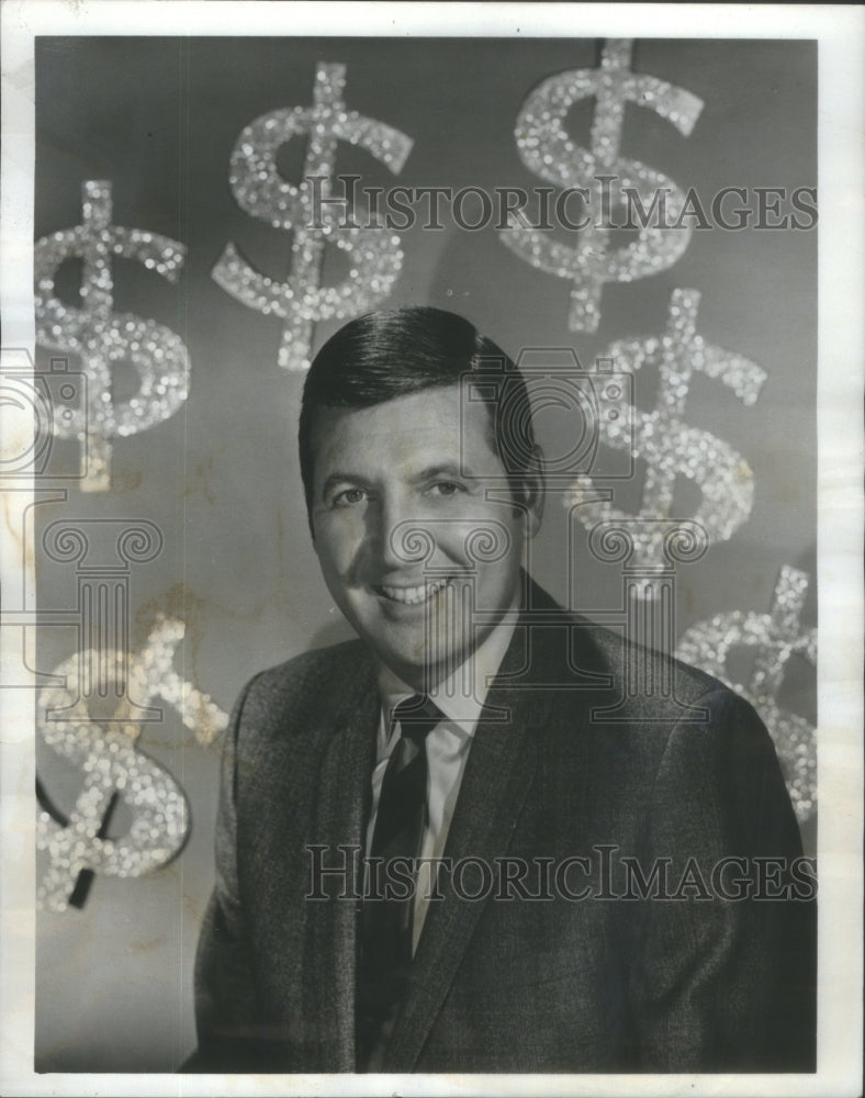 1969 Monte Halperin Monty Hall Let&#39;s Make A Deal TV Host - Historic Images