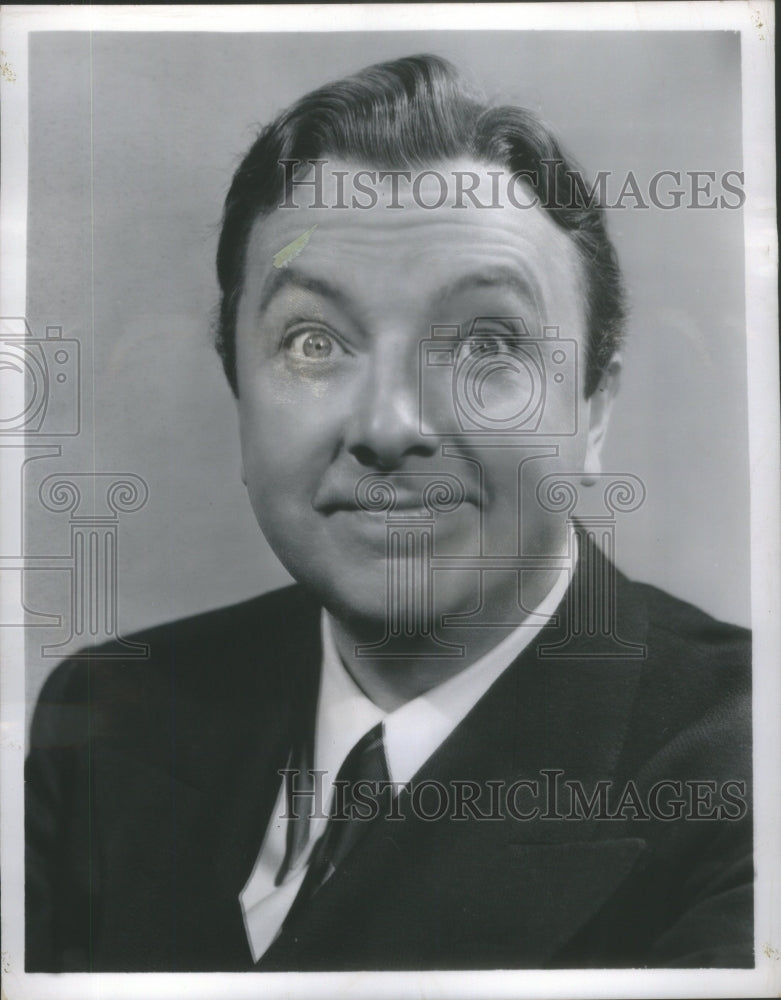 1952 Jack Haley, star and emcee of "Ford Star Revue" - Historic Images