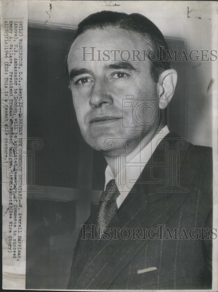 1946, William Averell Harriman- RSA89711 - Historic Images