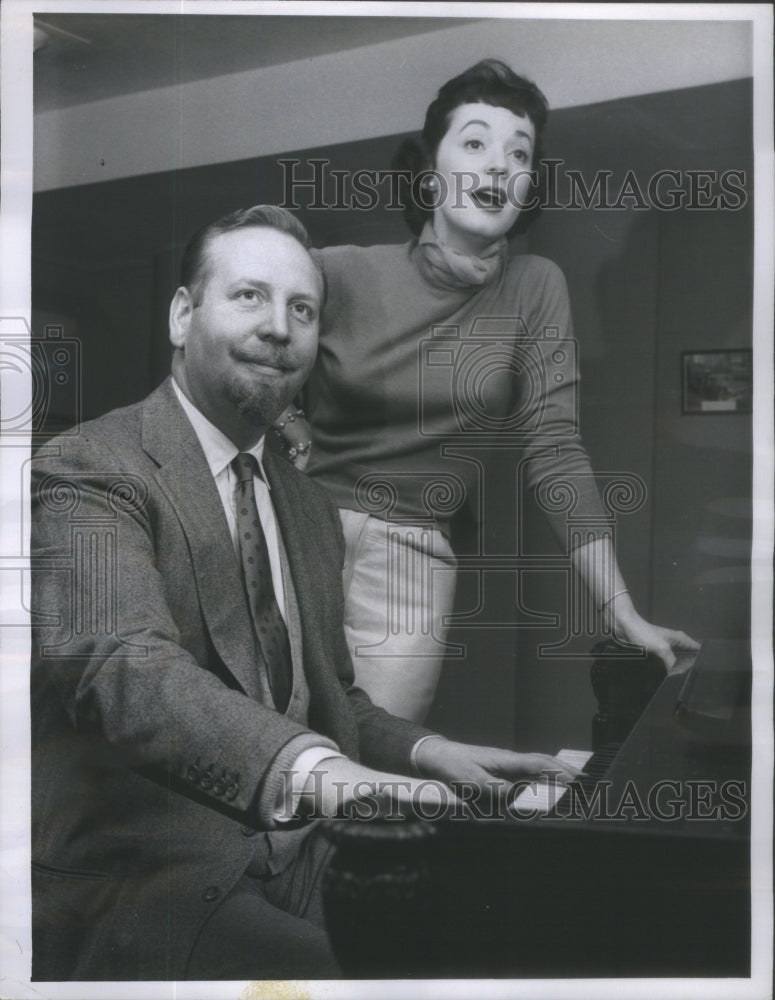 1956 Skitch Henderson Orchestra Leader Mackenzie - Historic Images