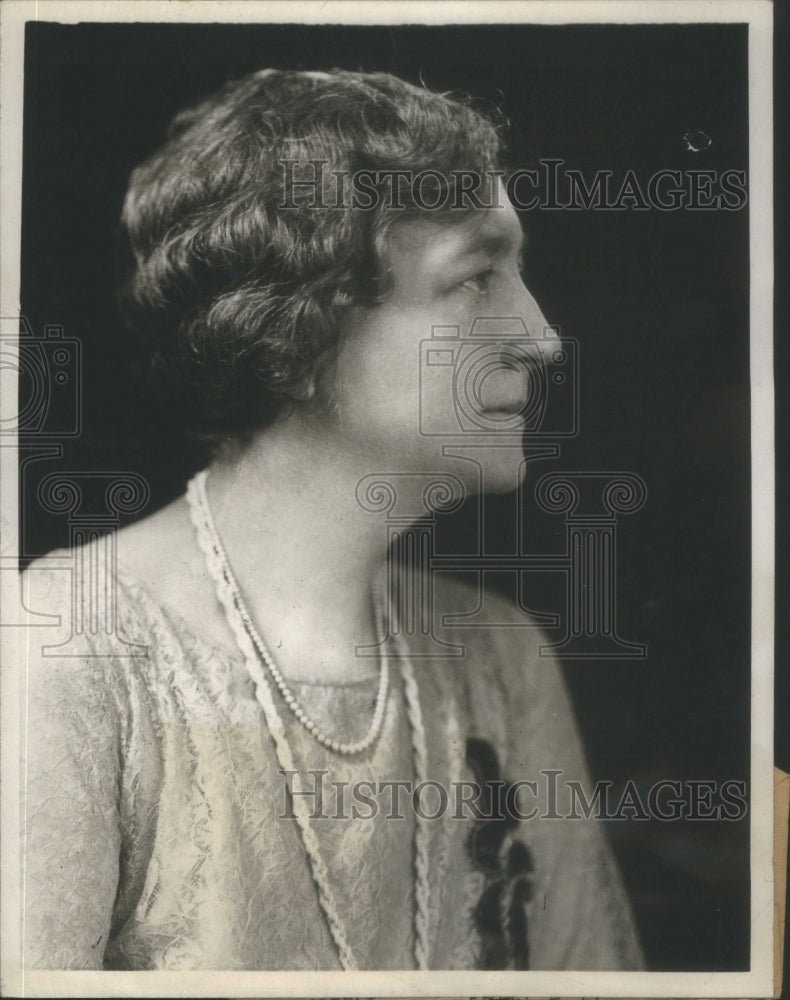 1929 Wife Of War Secretary Good Studio Portrait - Historic Images