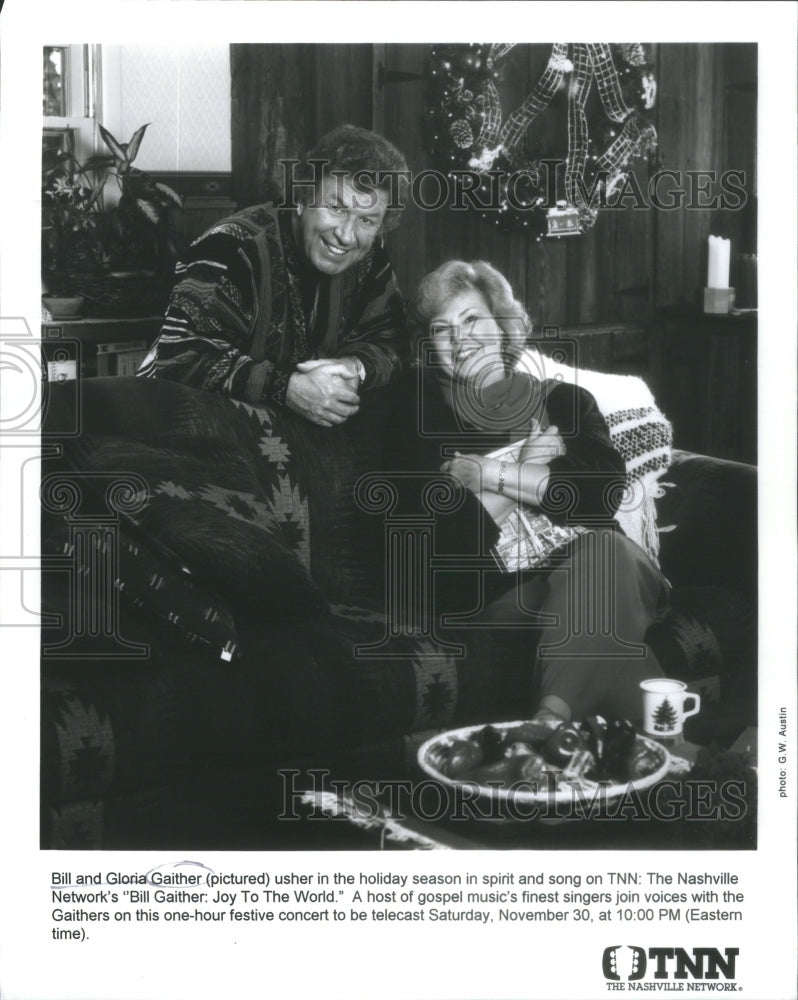 Bill Gaither Joy To World Special Gaither Couple Promotional Picture-Historic Images