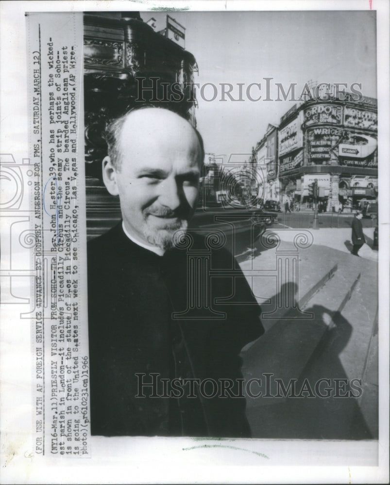 1966, Reverend John Hester Anglican Priest- RSA90501 - Historic Images