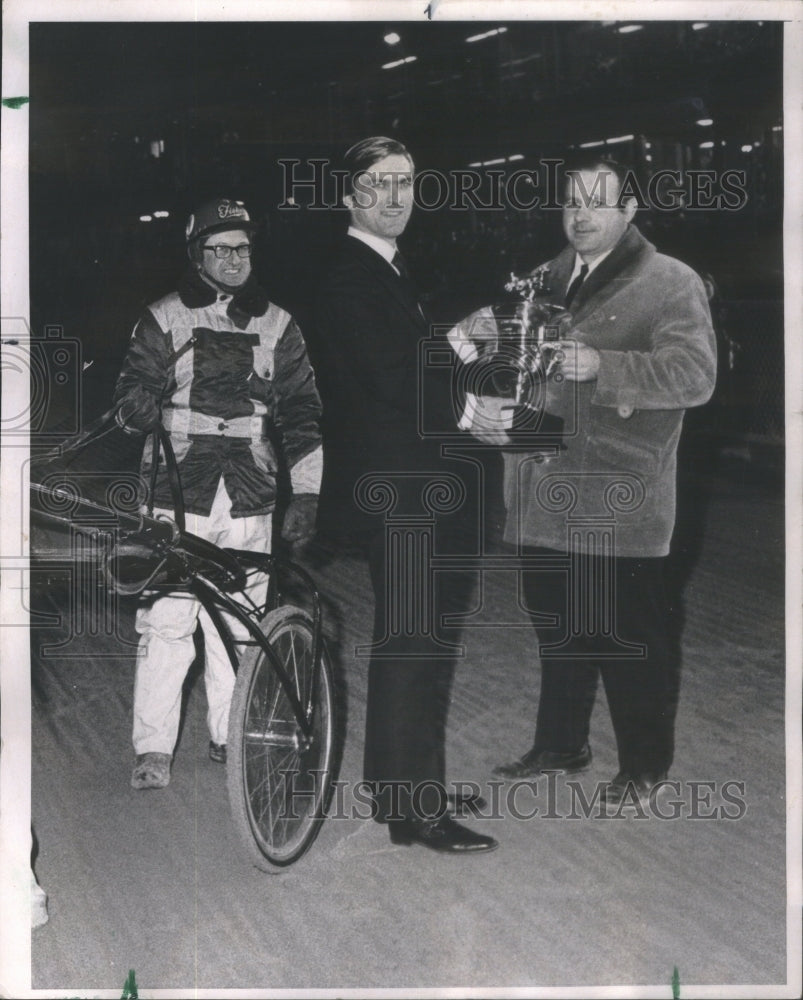 1970 Editor Presents Sun-Times/Daily News Charities Fund Trophy - Historic Images