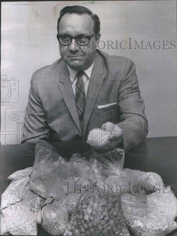 1969 Otto G Heinecke Federal Burea of Narcotics and Dangerous Drugs - Historic Images