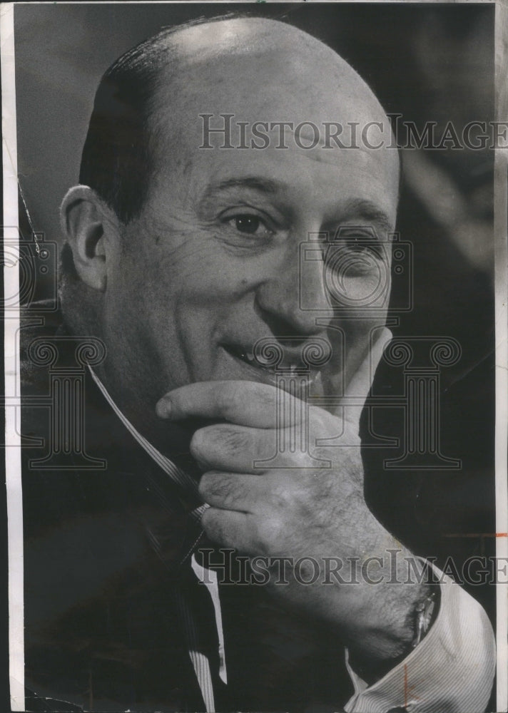 1968 Benjamin W. Heineman attorney and American railroad executive - Historic Images