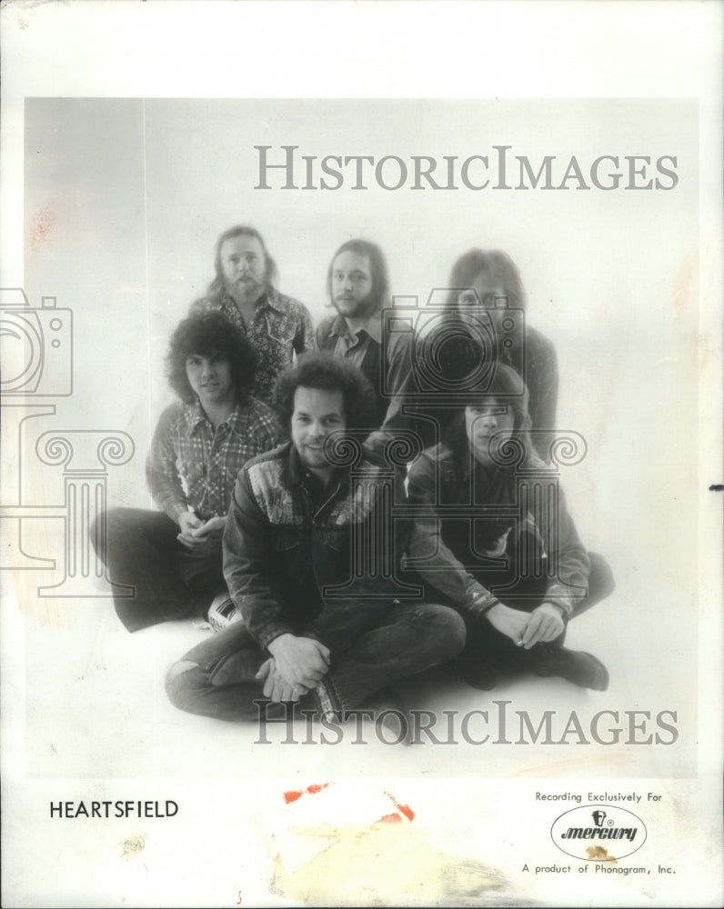 1974 Press Photo Heartsfield,entertainers - Historic Images