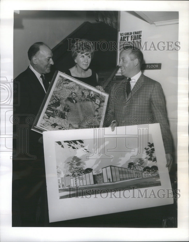 1965  Qinn Memorial Gold Coast Joseph Zimmerman, Hechtenthal Segall - Historic Images