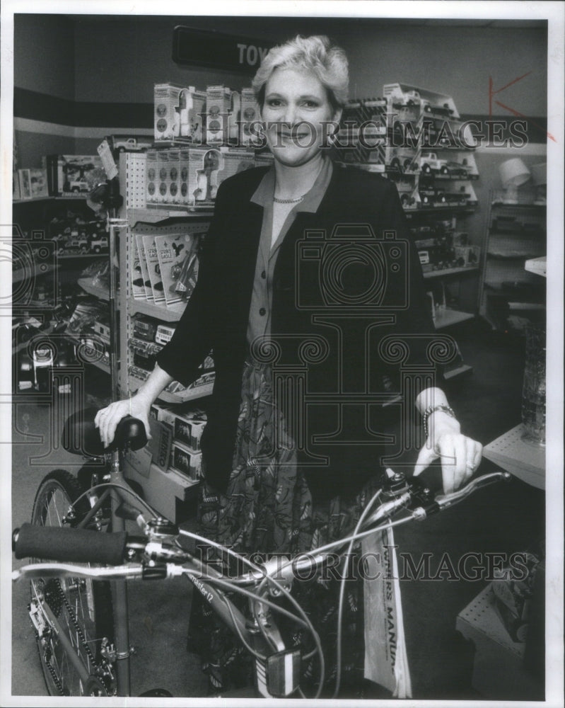 1989 Susan Groenwald President Of Chicago Barter Corporation - Historic Images