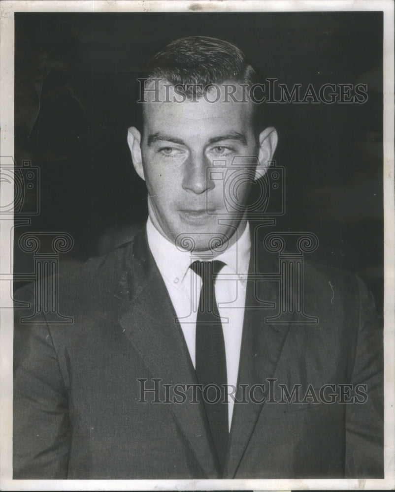 1961 Press Photo Patrick Groark Jr. former policeman jailed.- RSA91019 - Historic Images