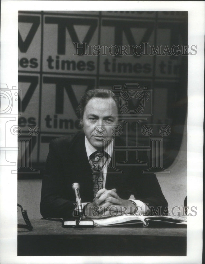 1973 Roger Grimsby co-anchor "Eyewitness News" - Historic Images