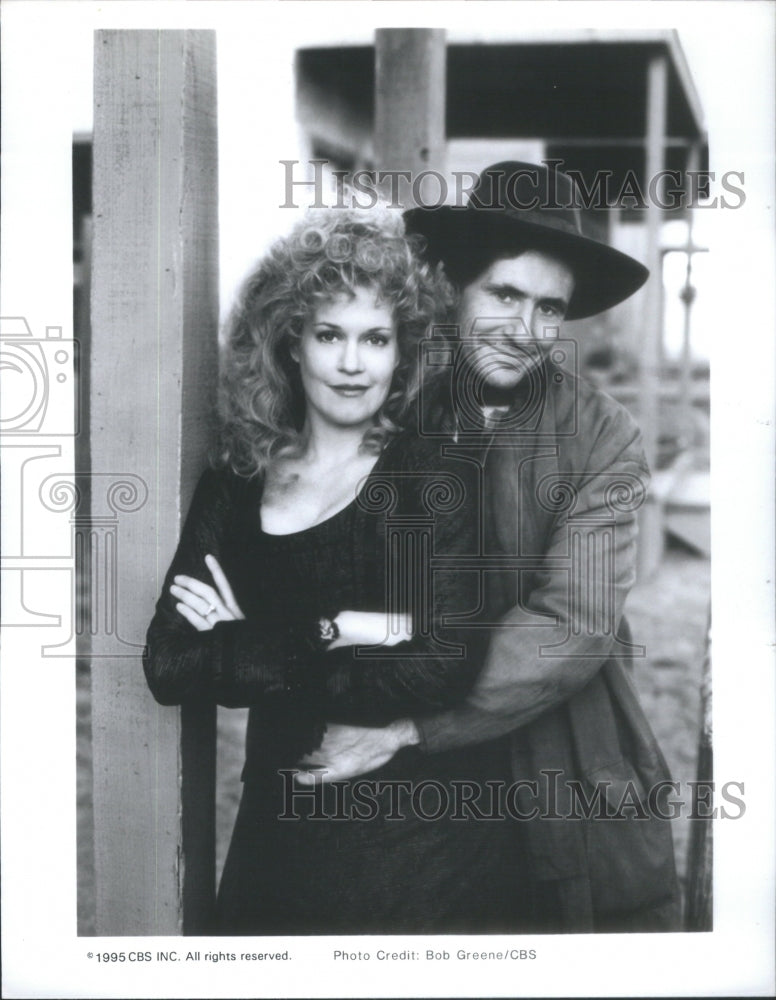 1995 Melanie Griffith Actress Gabriel Byrne Buffalo Girls - Historic Images