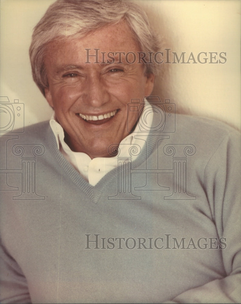 1983 Entertainer Merv Griffin Television Host Portrait - Historic Images