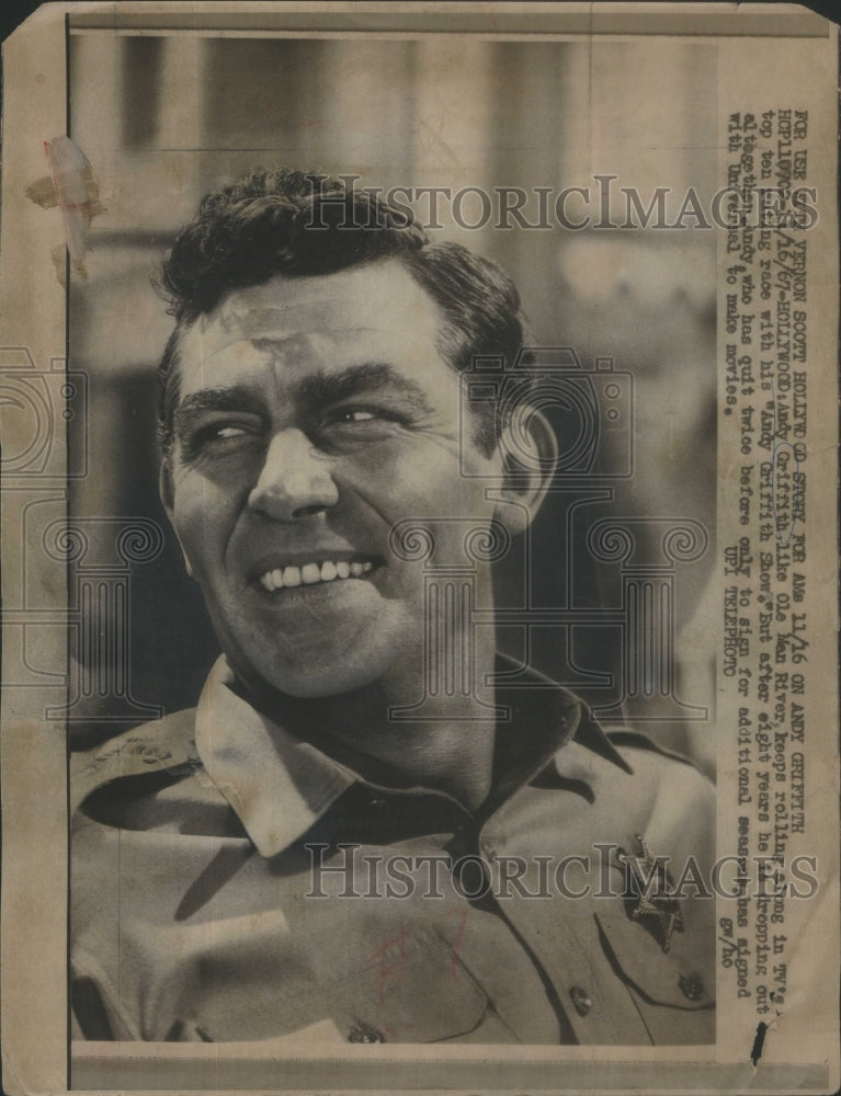 1967, Andy Griffith Ole Man River TC Show- RSA91215 - Historic Images