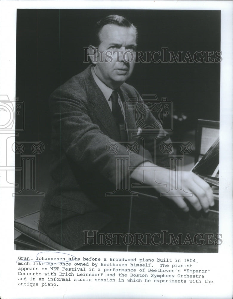 1970 Press Photo pianist Grant Johannesen- RSA91413 - Historic Images