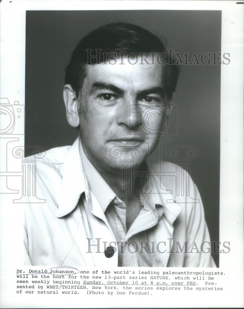 1982 Paleo-Anthropologist Dr. Donald Johanson - Historic Images