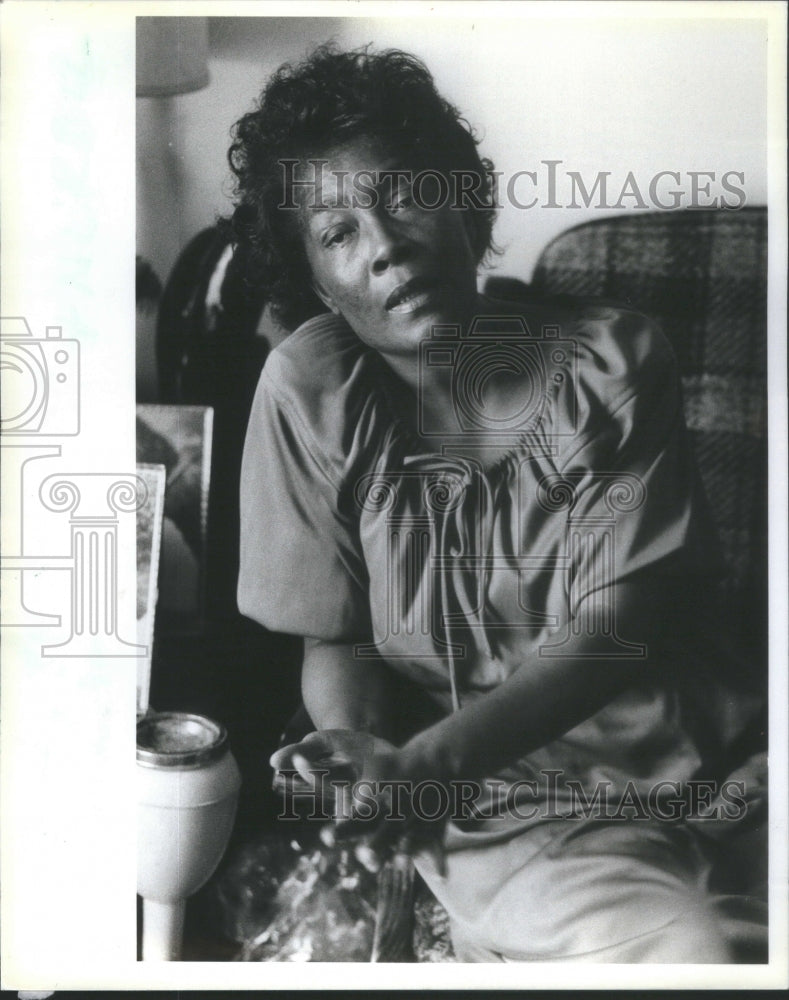 1981 Inez Johnson, Cafeteria Worker - Historic Images