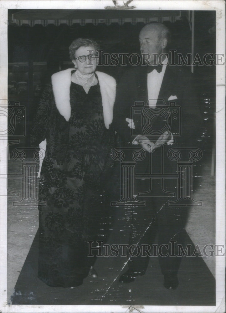 1963 Socialite Mrs Paul Healy On Her Way To A Dressy Event-Historic Images