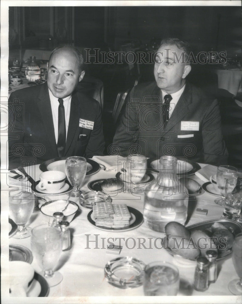 1965 Robert Heimlich Chicago show John Boy Administrative Director - Historic Images