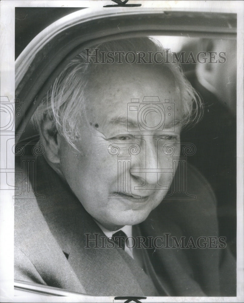 1958 Theodor Heuss President Of West Germany Tours United States - Historic Images