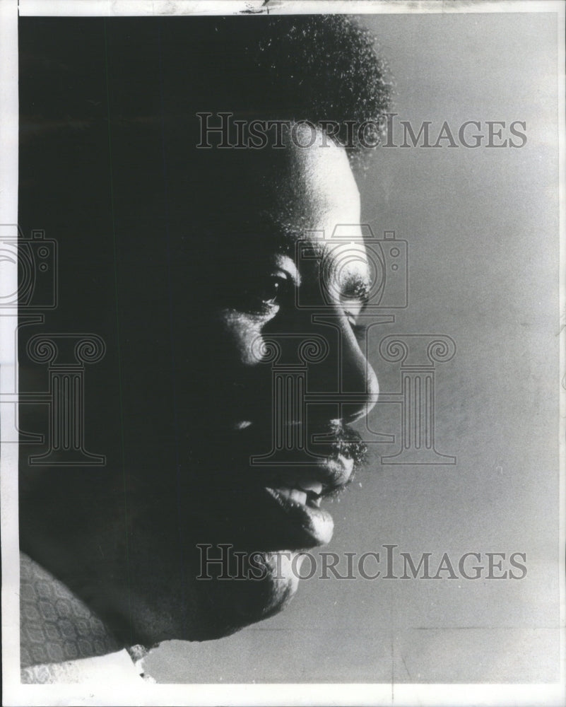 1972 Press Photo James Hutchinson Campaign Aide Neil Hartigan Democratic - Historic Images