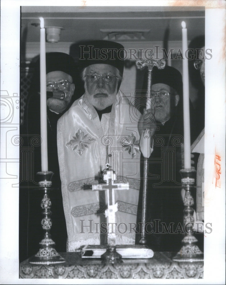 1994 Greek Orthodox Archbiship Iakovos At 32nd Biennial Clergy Laity - Historic Images