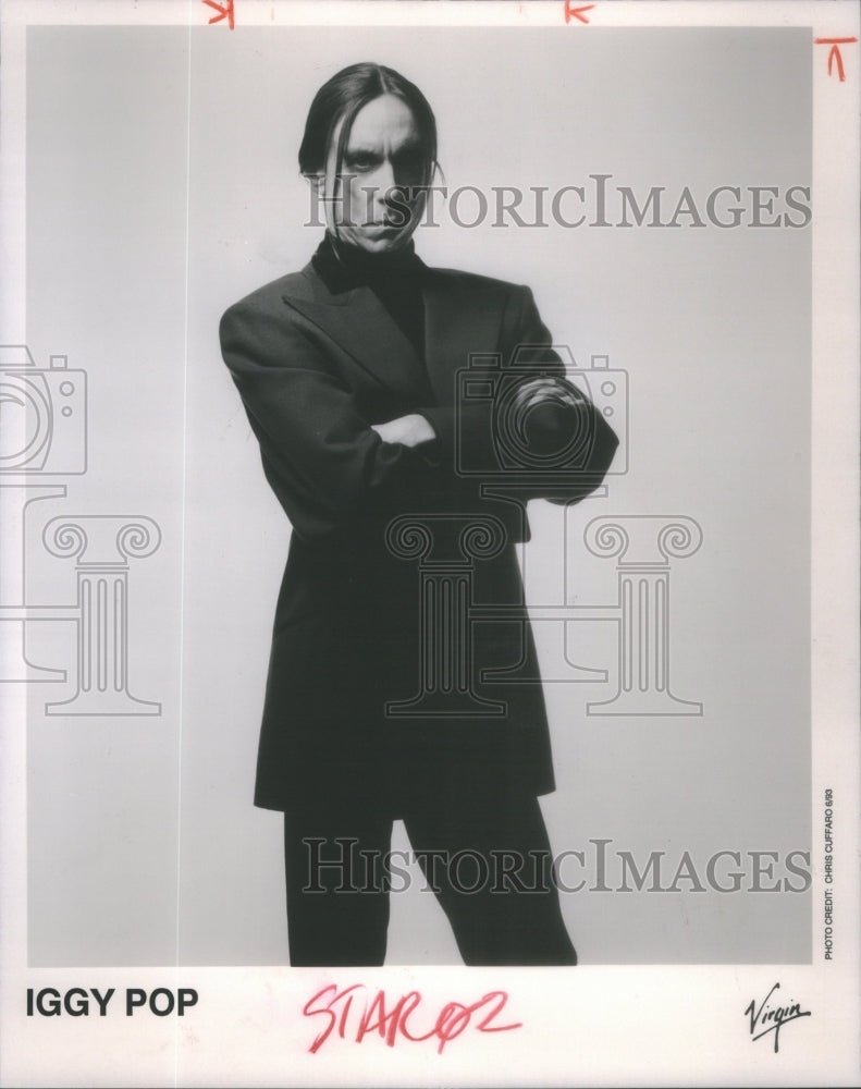 1993 Musician Iggy Pop - Historic Images