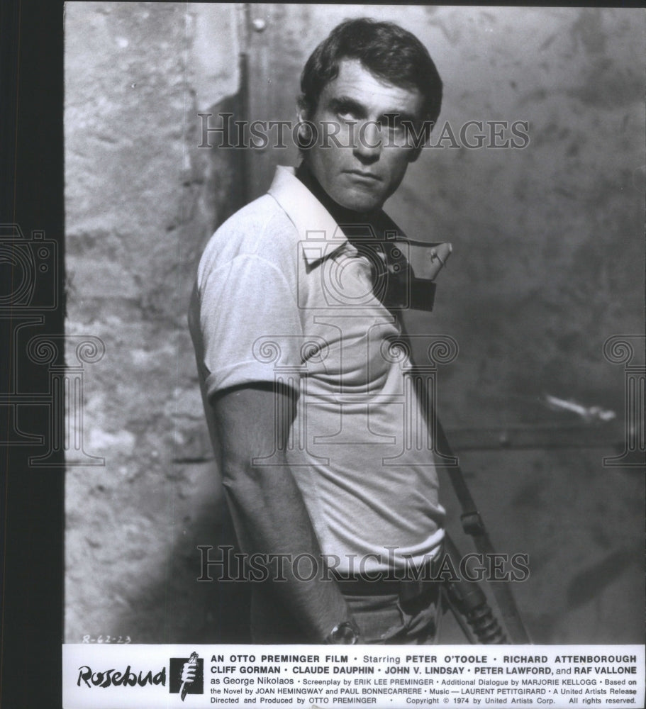 1975 Press Photo Actor Cliff Gorman In Rosebud- RSA92379 - Historic Images