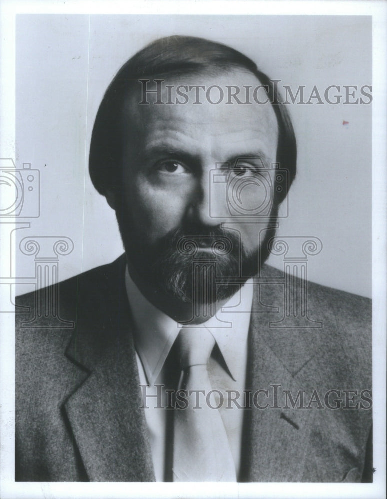 1985 Press Photo Indianapolis 500 Telecast Coproducer Goodrich- RSA92451 - Historic Images