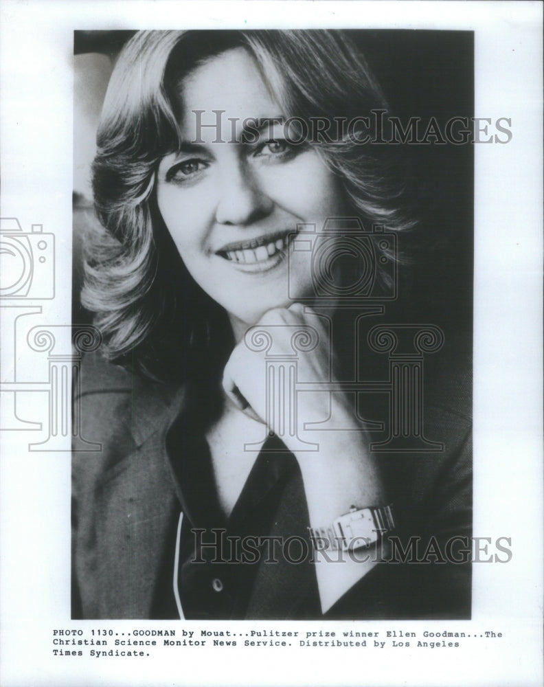 1981 Pulitzer Prize Winner Goodman Portrait by Mouat - Historic Images