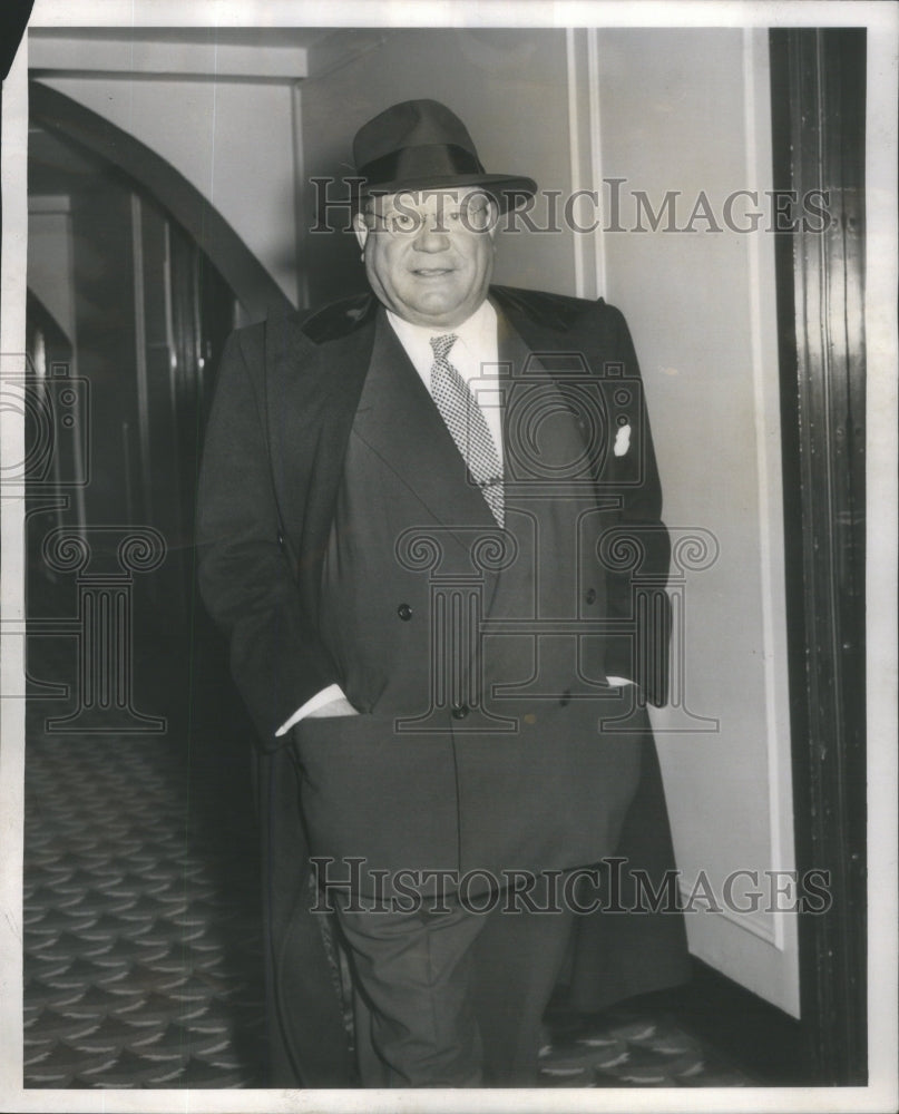 1952 Al Horan chairman executive Cook County Central Committee - Historic Images