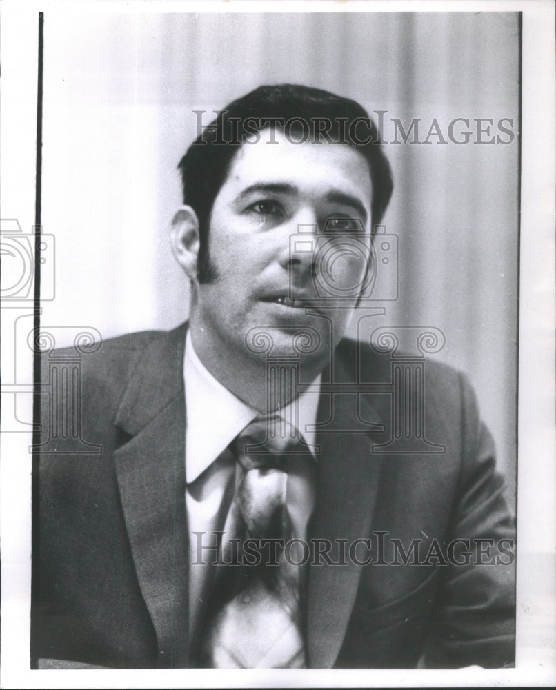 1970 Dan Gallagher Aide To Illinois Governor Richard Ogilvie-Historic Images