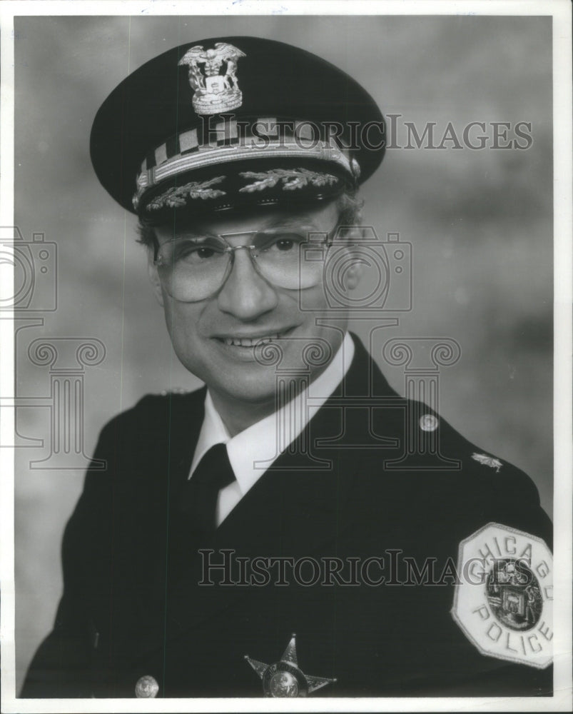 1984 Crime Laboratory Director Gall Chicago Police Department - Historic Images